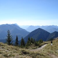 Hirschberg und Ölrain vom Heimgarten | 08.10.2006 | 14:12 Uhr