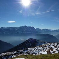 Zugspitze von der Friederspitz aus gesehen | 06.11.2010 | 11:23 Uhr