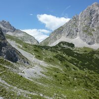 Querung von der Coburger Hütte in Richtung Biberwierer Scharte | 12.07.2011 | 13:06 Uhr