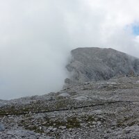 Hohe Munde Westgipfel vom Ostgipfel gesehen | 31.07.2011 | 13:16 Uhr