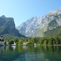 St. Bartholomä vor Watzmann-Ostwand | 03.09.2011 | 13:28 Uhr