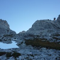 Westliche Karwendelspitze und Karwendelbahn Bergstation | 31.10.2011 |  9:54 Uhr