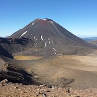 South Crater vor Mount Ngauruhoe | 25.12.2011 |  8:58 Uhr