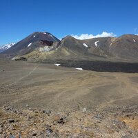 Mount Ngauruhoe vor Red Crater und Central Crater | 25.12.2011 | 11:17 Uhr