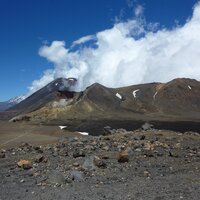 Mount Ngauruhoe vor Red Crater und Central Crater | 25.12.2011 | 12:04 Uhr