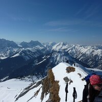 Karwendel Richtung Wörner und Soierngruppe | 03.03.2012 | 12:19 Uhr