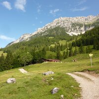 Hinterschießlingalm vor Scheffauer | 18.07.2012 | 10:19 Uhr