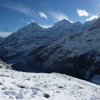 Piz Tschierva und Piz Morteratsch | 02.09.2012 |  8:44 Uhr