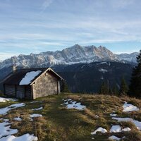 Schellalm vor Zugspitze | 03.11.2012 | 16:05 Uhr