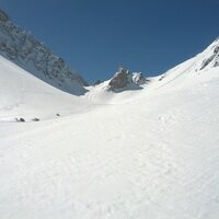 Blick aus dem Brendlkar zurück zum Tajatörl | 01.04.2013 | 13:07 Uhr