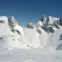 Blick aus dem Brendlkar zum Igelskopf | 01.04.2013 | 13:07 Uhr