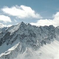 Panorama von Nordost bis Südwest mit Lisenser Fernerkogel, Hoher Seeblaskogel, Grubenwand | 13.04.2013 | 11:38 Uhr