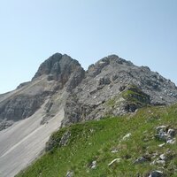 Vor- und Hauptgipfel der Bettlerkarspitze | 03.08.2013 | 12:14 Uhr