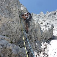 Leo startet in die 6. Seillänge | 09.06.2014 | 14:41 Uhr