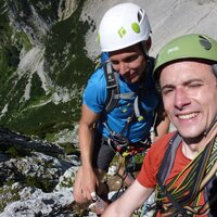 Daniel und Johannes am Ausstieg | 19.07.2014 | 12:47 Uhr