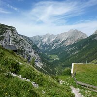 Karwendeltal Richtung Scharnitz | 01.08.2014 | 11:21 Uhr