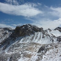 Bergsteiger im Übergang von der Marxenkarspitze zur Großen Seekarspitze | 04.09.2014 | 13:16 Uhr