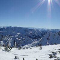 Panorama vom Hochmiesing | 11.02.2015 | 13:43 Uhr