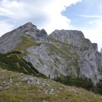 Blick zurück zur Schaufelspitze | 13.09.2015 | 12:56 Uhr