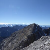 Westliche Praxmarerkarspitze von der Östlichen Praxmarerkarspitze | 21.09.2015 | 14:02 Uhr