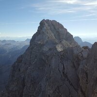 Rückblick zur Mittelspitze vom Hocheck | 25.09.2016 | 15:24 Uhr