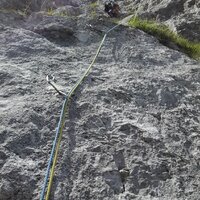 Josef in der vierten Seillänge | 29.07.2017 | 12:56 Uhr