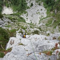 Josef folgt in der siebten Seillänge | 29.07.2017 | 15:06 Uhr