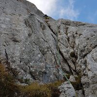 Benjamin in der elften Seillänge | 20.10.2018 | 15:09 Uhr