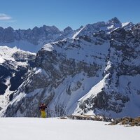 Benjamin kurz unter dem Gipfel | 30.03.2019 | 11:35 Uhr