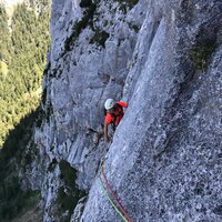 Daniel folgt in der achten Seillänge | 30.06.2019 | 13:12 Uhr