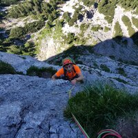 Rami folgt in der neunten Seillänge | 30.06.2019 | 13:49 Uhr