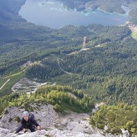 Benjamin in der zehnten Seillänge | 04.08.2019 | 16:34 Uhr