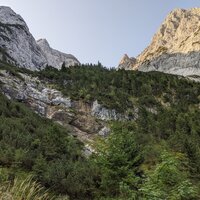 Erste Felsstufe mit Wasserfall | 13.09.2020 |  9:12 Uhr