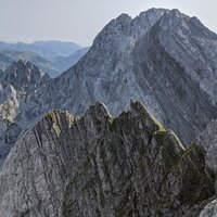 Rippe mit Scharte vor Laliderer Falk | 13.09.2020 | 11:48 Uhr