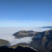 Farrenpoint und Mitterberg ragen aus dem Wolkenmeer | 28.11.2020 | 13:48 Uhr