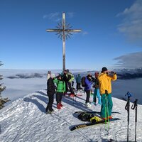 Sonne beim zweiten Gipfelbesuch | 31.01.2021 | 14:56 Uhr