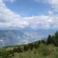 Monte Brento, Lago di Cavedine, dahinter die Brenta | 10.06.2021 | 13:56 Uhr