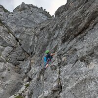 Bruno in der dritten Seillänge | 20.06.2021 | 11:31 Uhr