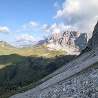 Kirchlispitzen vom Zustieg | 01.08.2022 |  8:25 Uhr