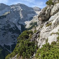 Hier verlassen wir die Rinne nach rechts | 14.08.2022 | 16:53 Uhr