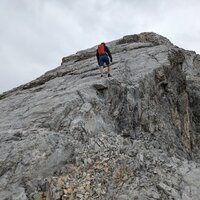 Julian am plattigen Südgrat | 08.10.2023 | 12:42 Uhr