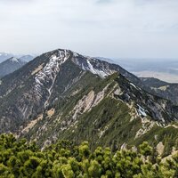 Blick zurück zum Heimgarten | 07.04.2024 | 14:08 Uhr