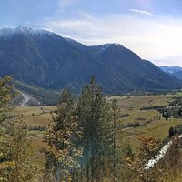 Estergebirge mit Schnee, Loisachtal, Zugspitze | 06.10.2024 | 13:35 Uhr